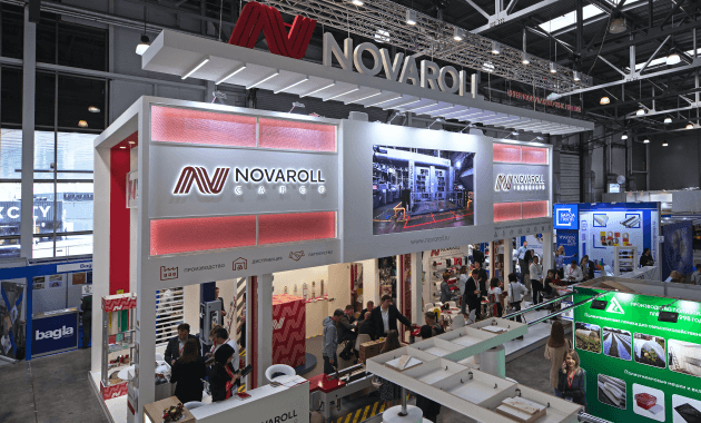 ГК NOVAROLL на выставке RosUpak 2023